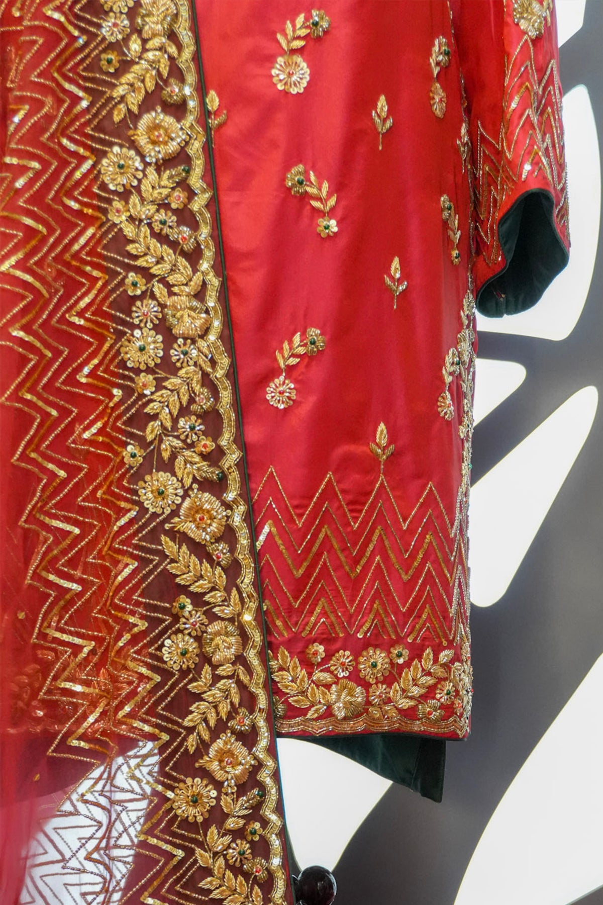 Yamini Zardozi three-Piece suit set