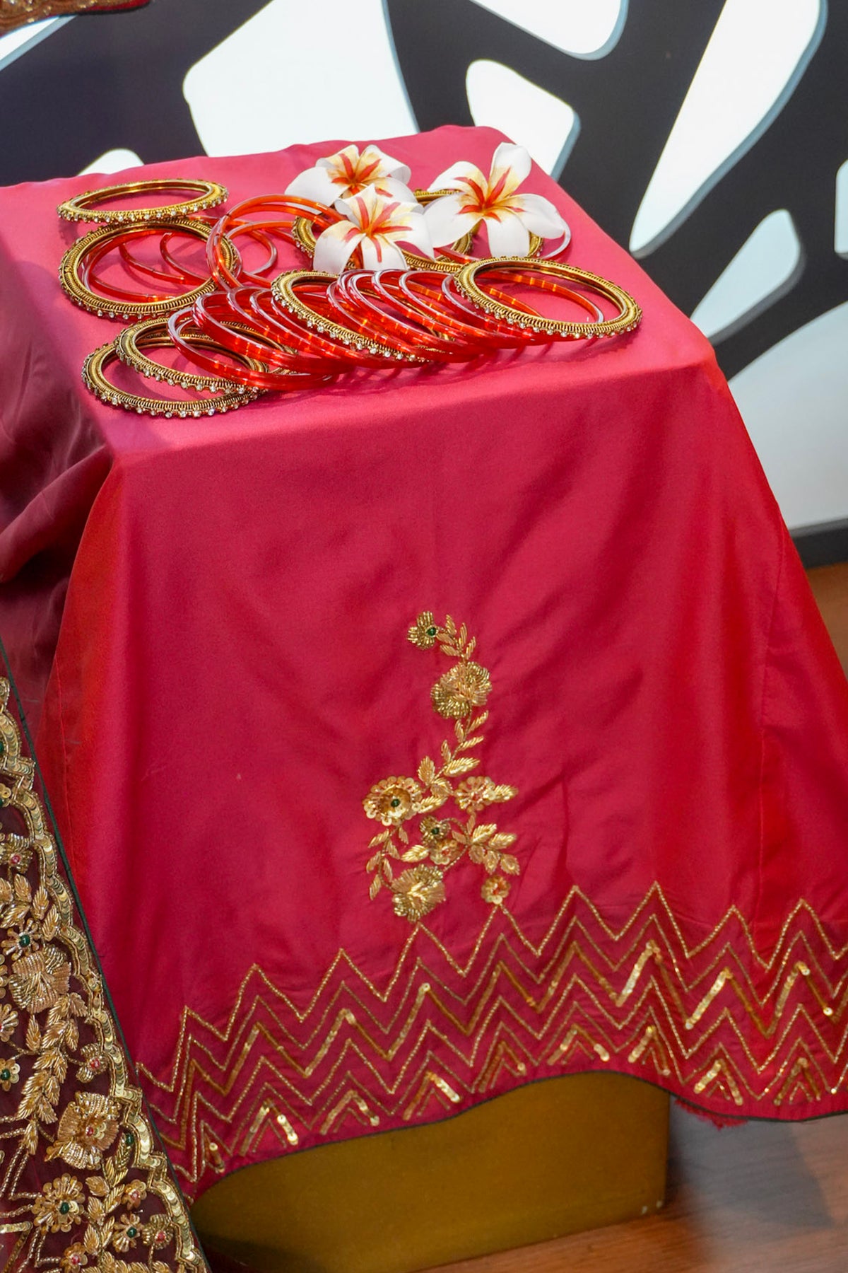 Yamini Zardozi three-Piece suit set