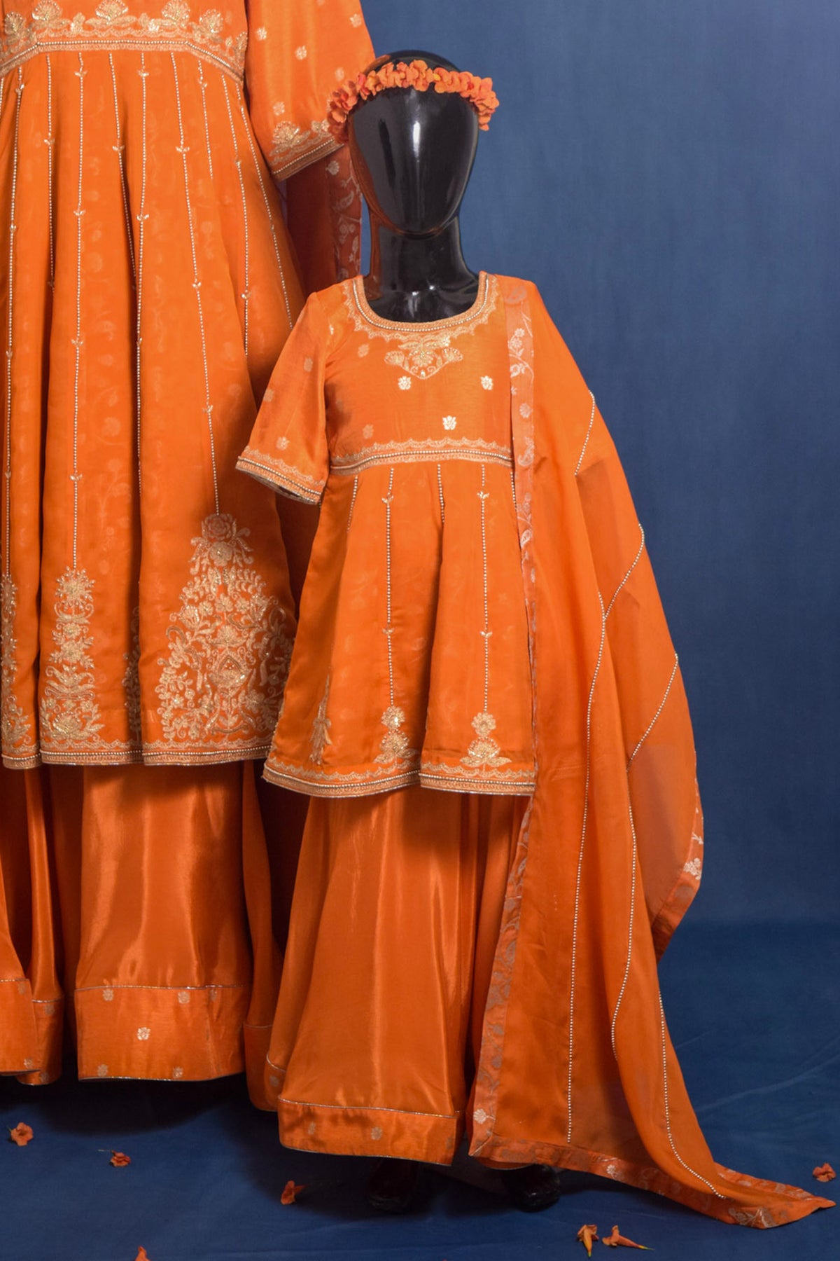 Zarina Bespoke Mother-Daughter Lehenga Set