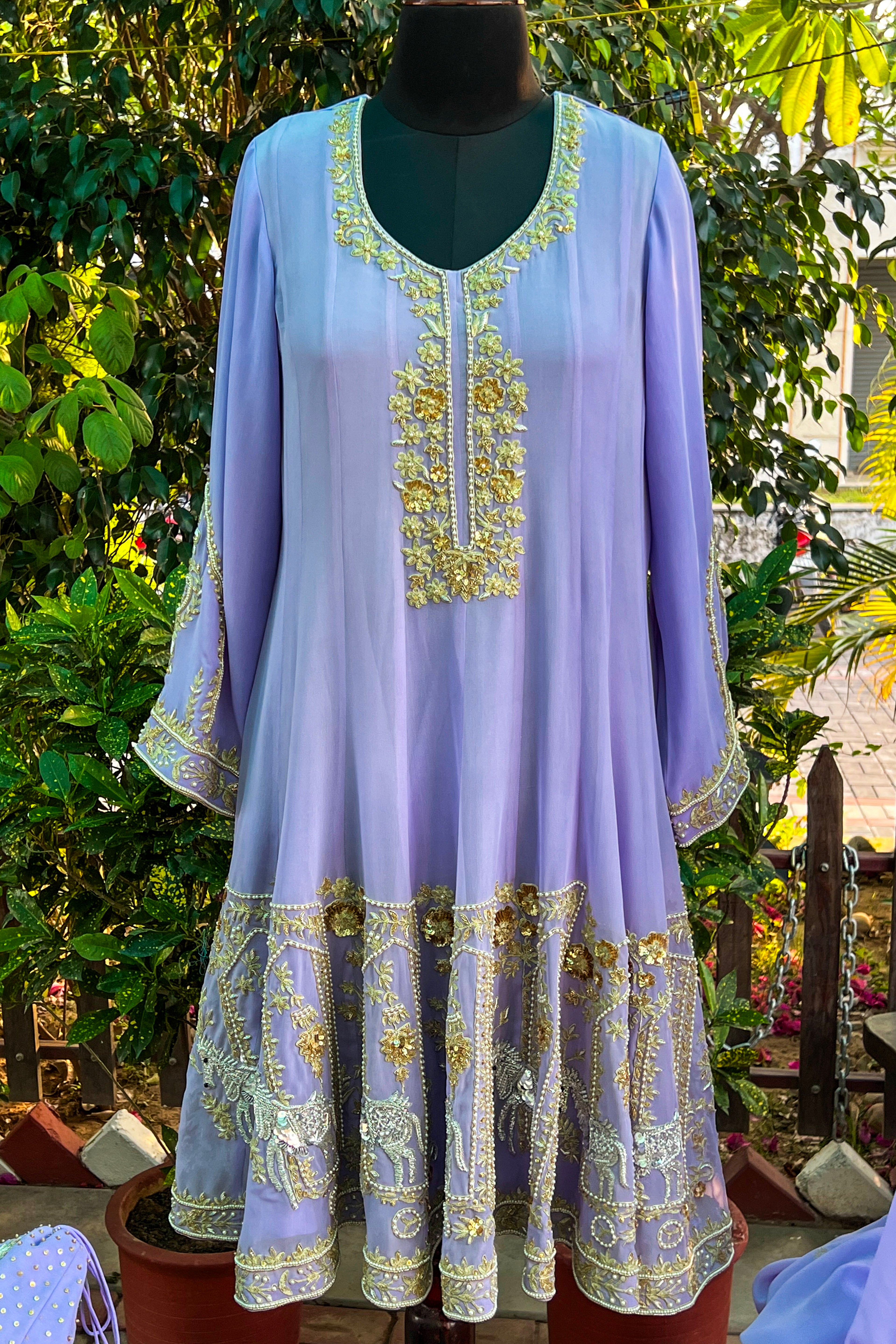 Sehar Anarkali Set