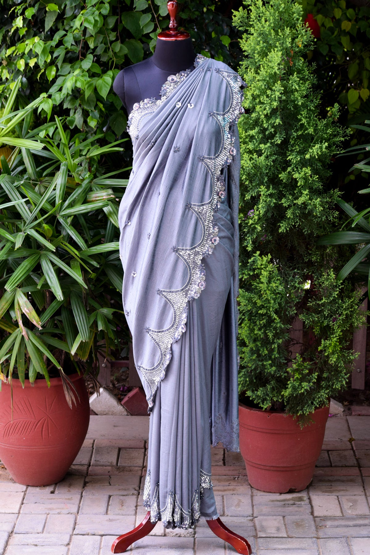 Sandhya Embroidered Saree