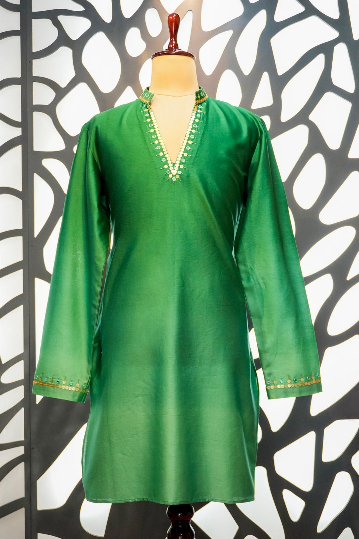Ombré Emarld Kurta set