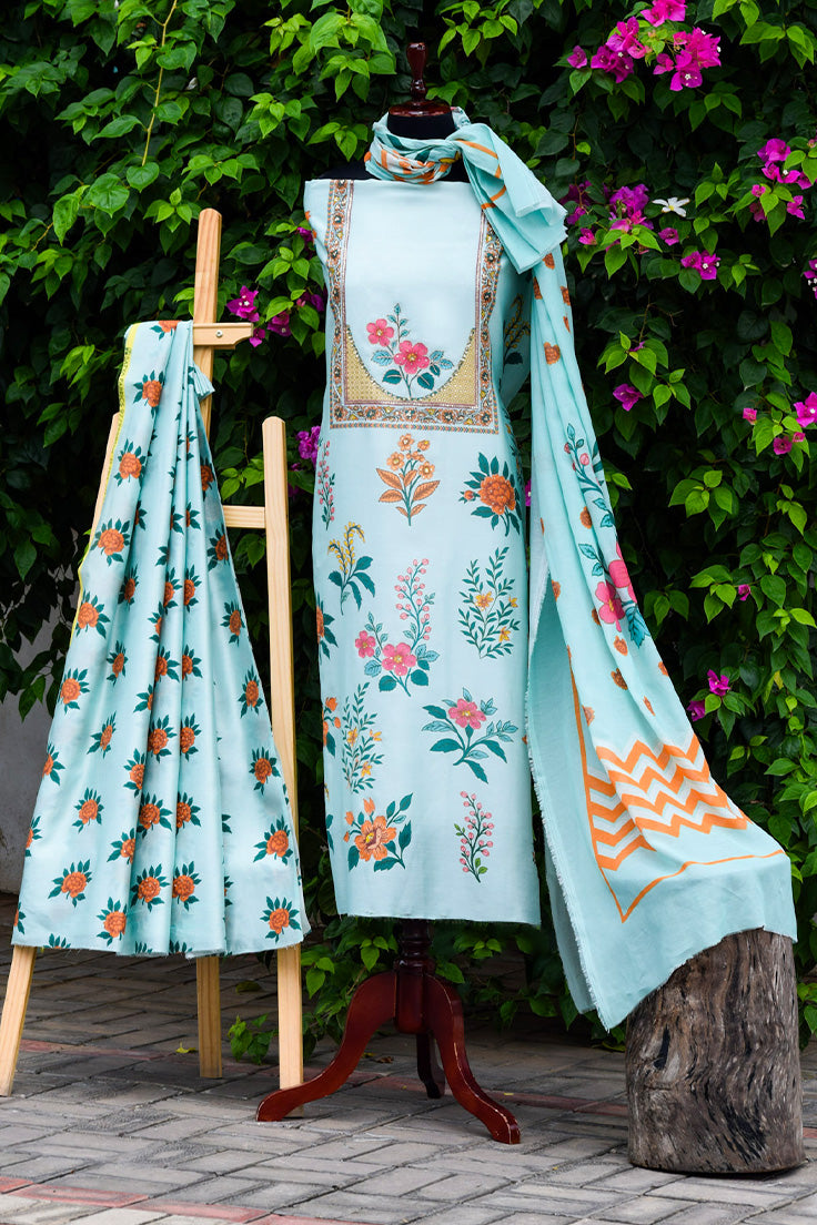 Bahaar three-piece Suit Set