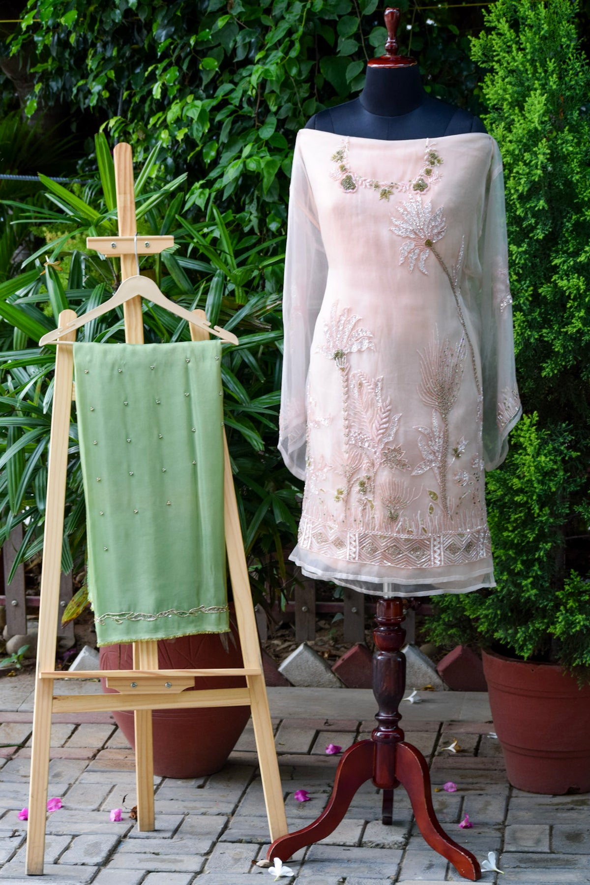 Malhaar Organza Co-Ord Set