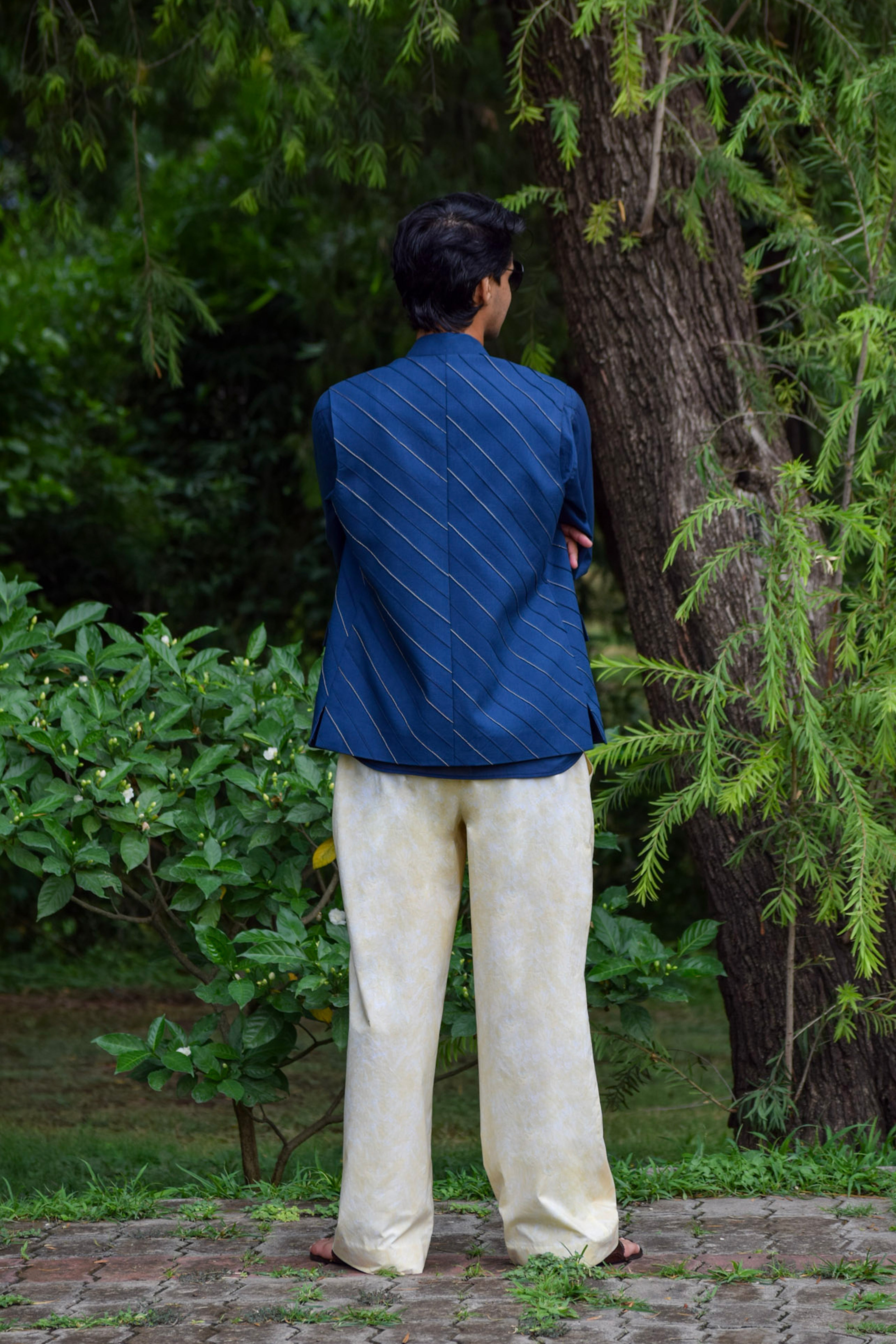 Meghvarna three-piece Cotton Set