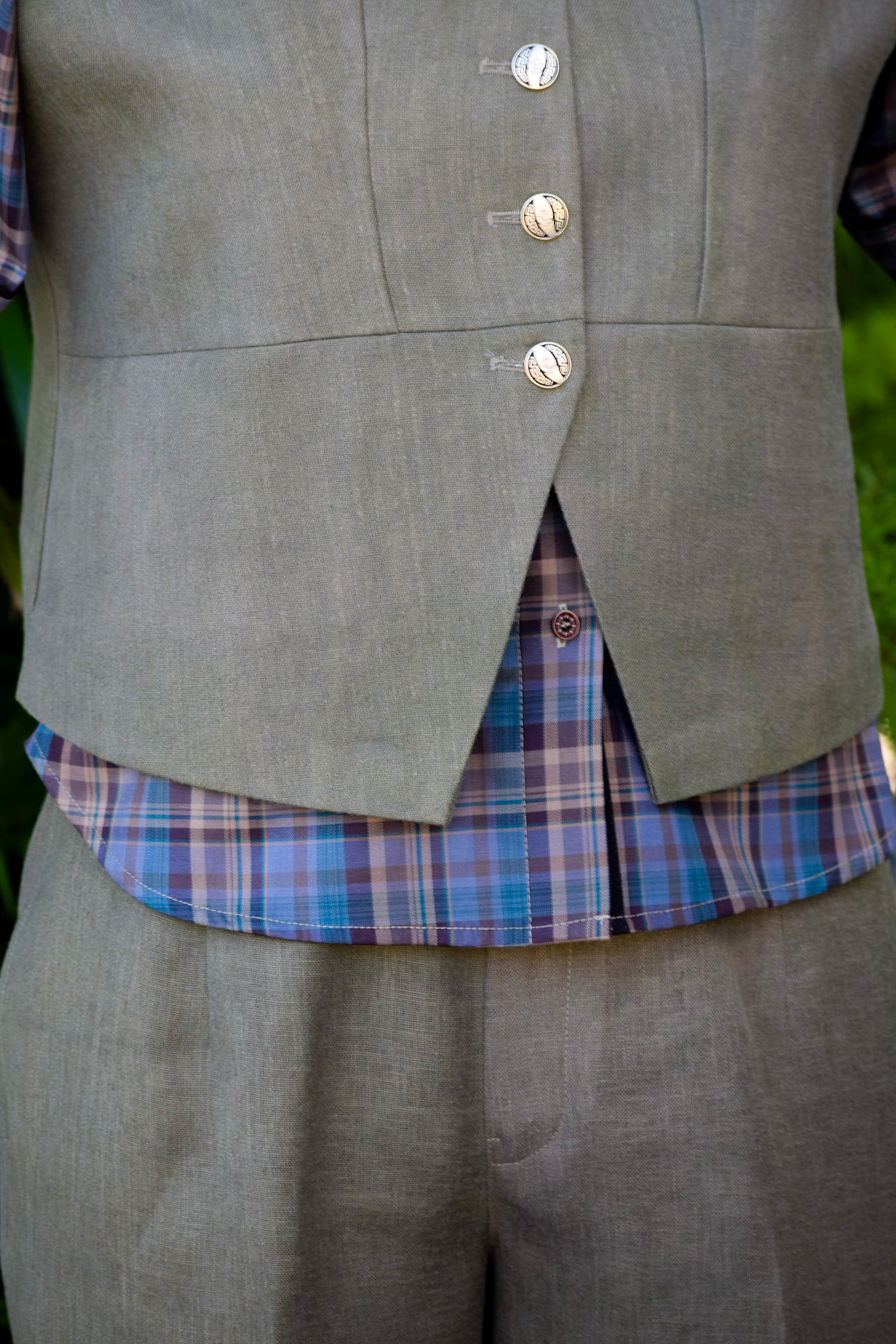 Olive Three-Piece Ensemble