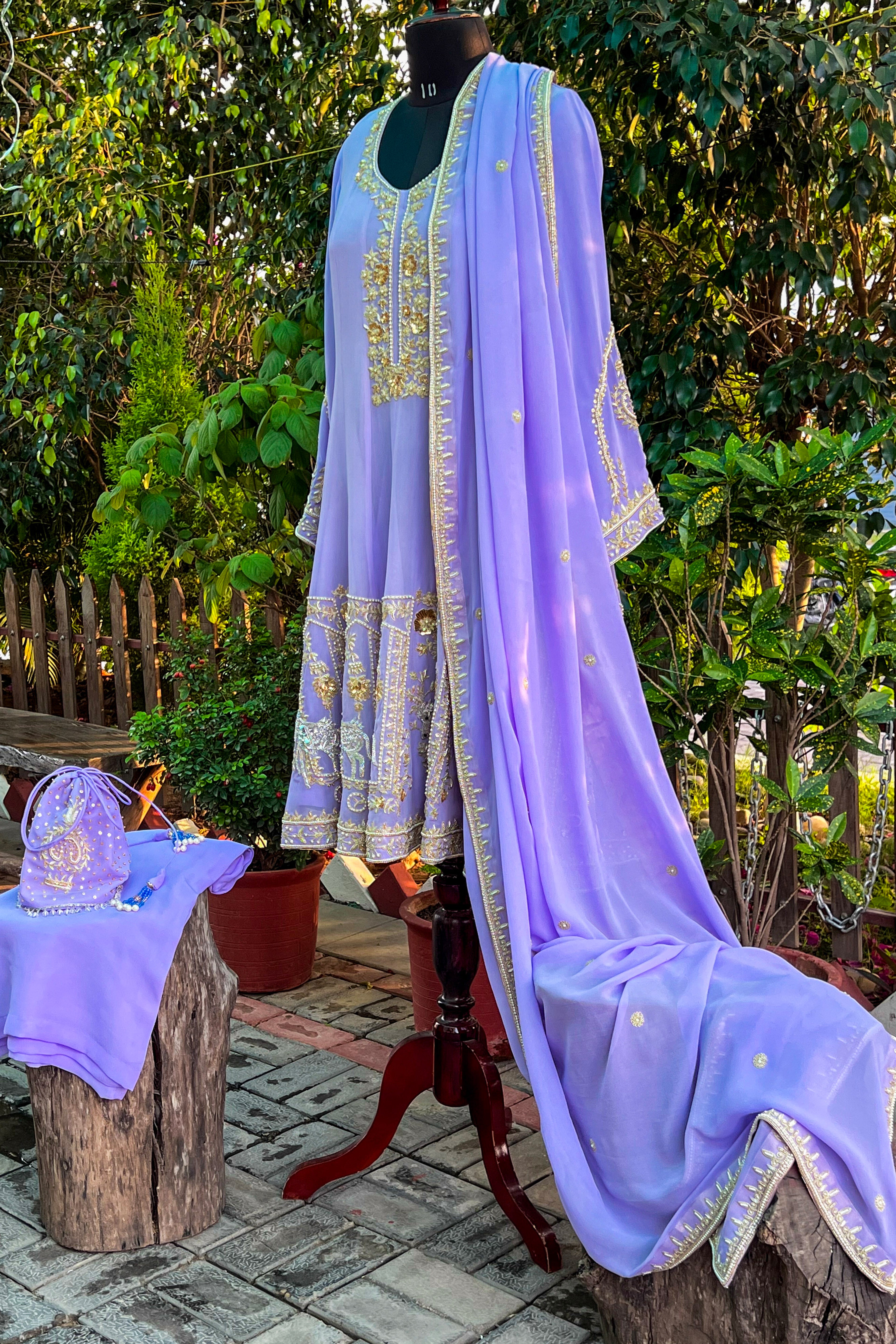 Sehar Anarkali Set