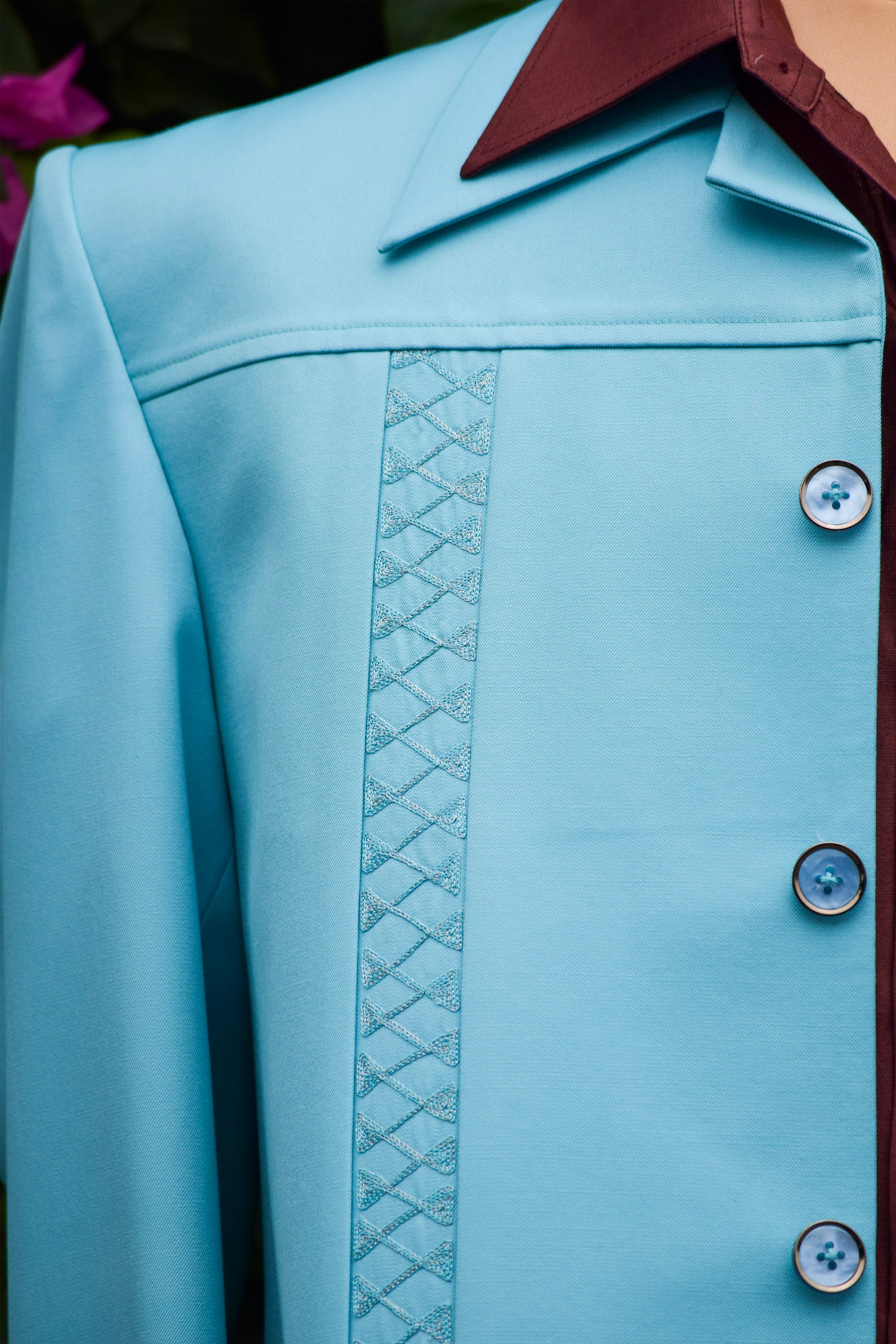 Sky Blue Suit set
