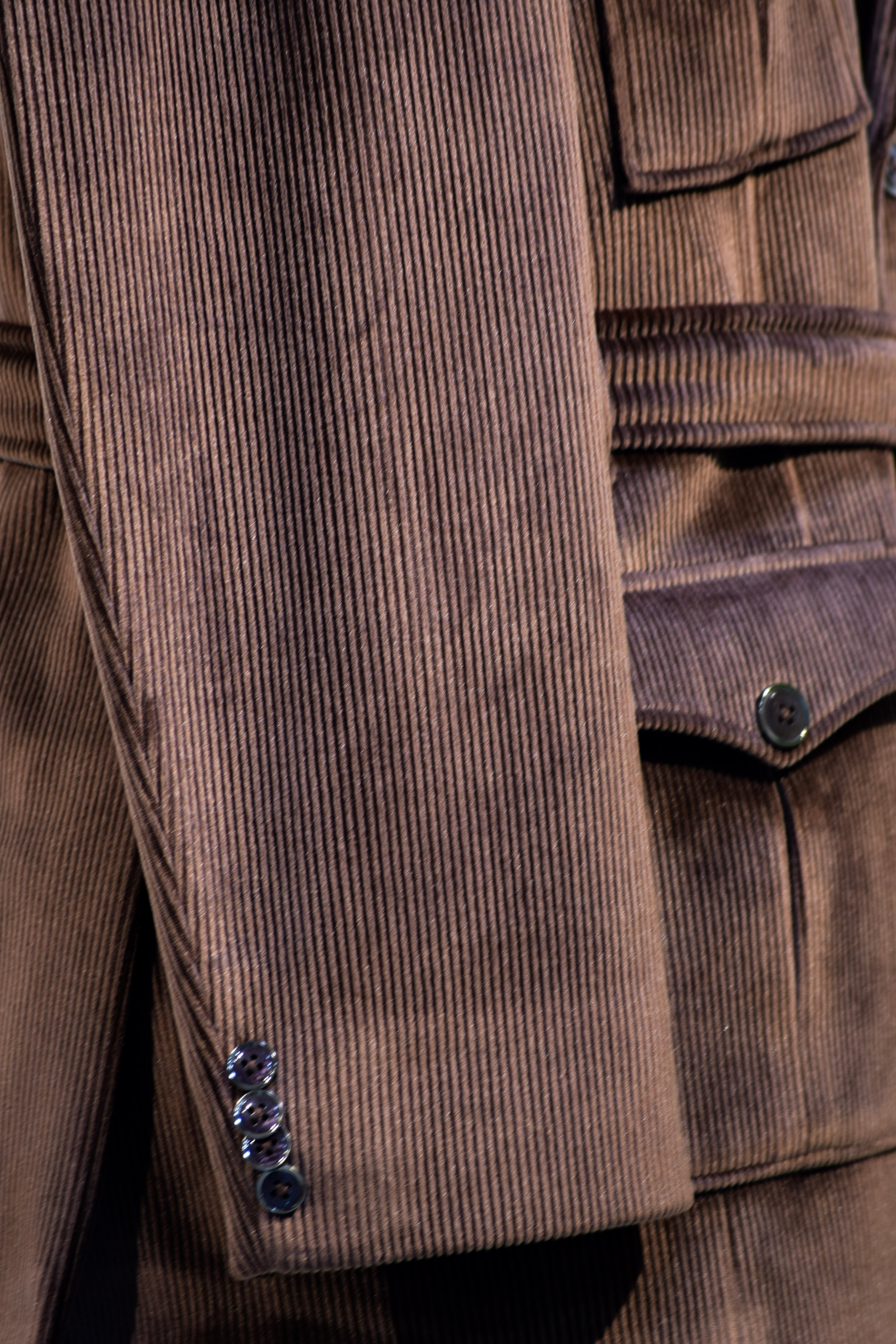 Brown Corduroy Bush Coat
