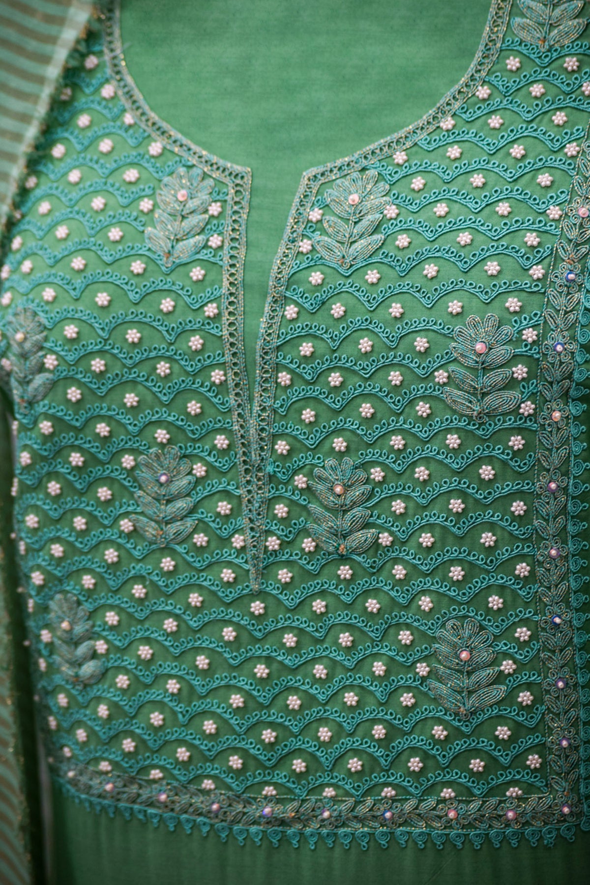 Sanjh Embroidered Suit Set