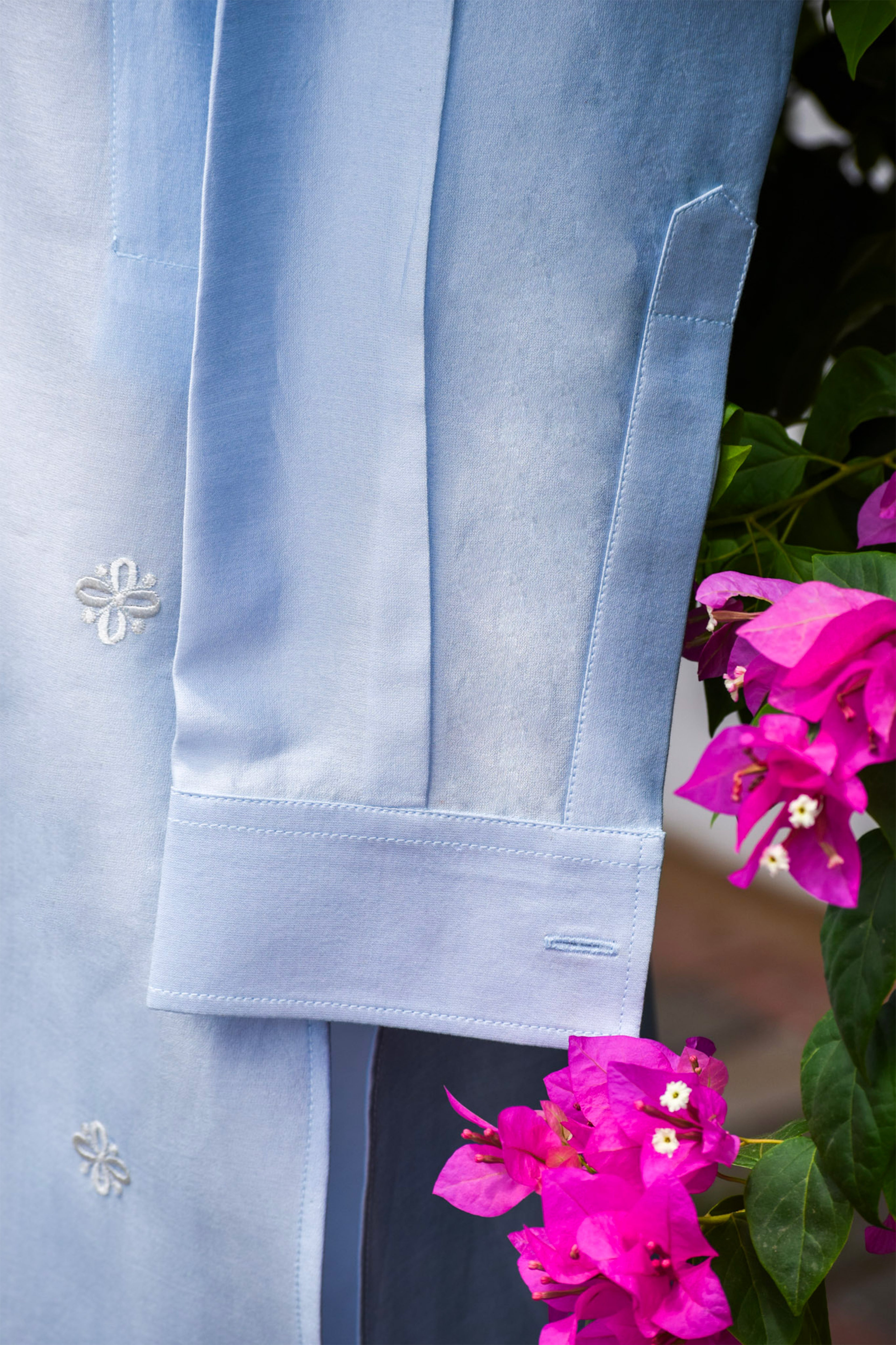 Ice Blue Kurta with Salwar