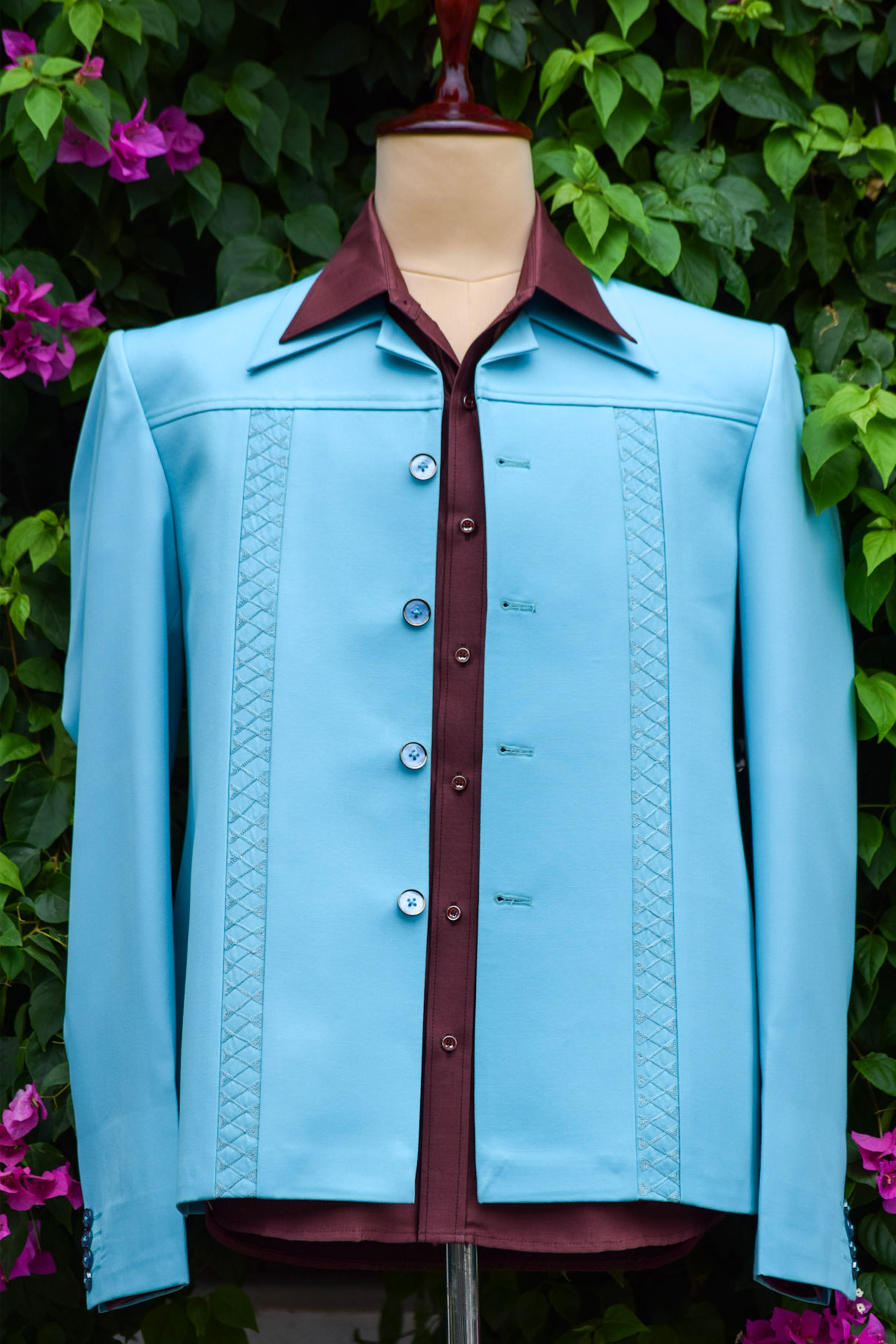 Sky Blue Suit set