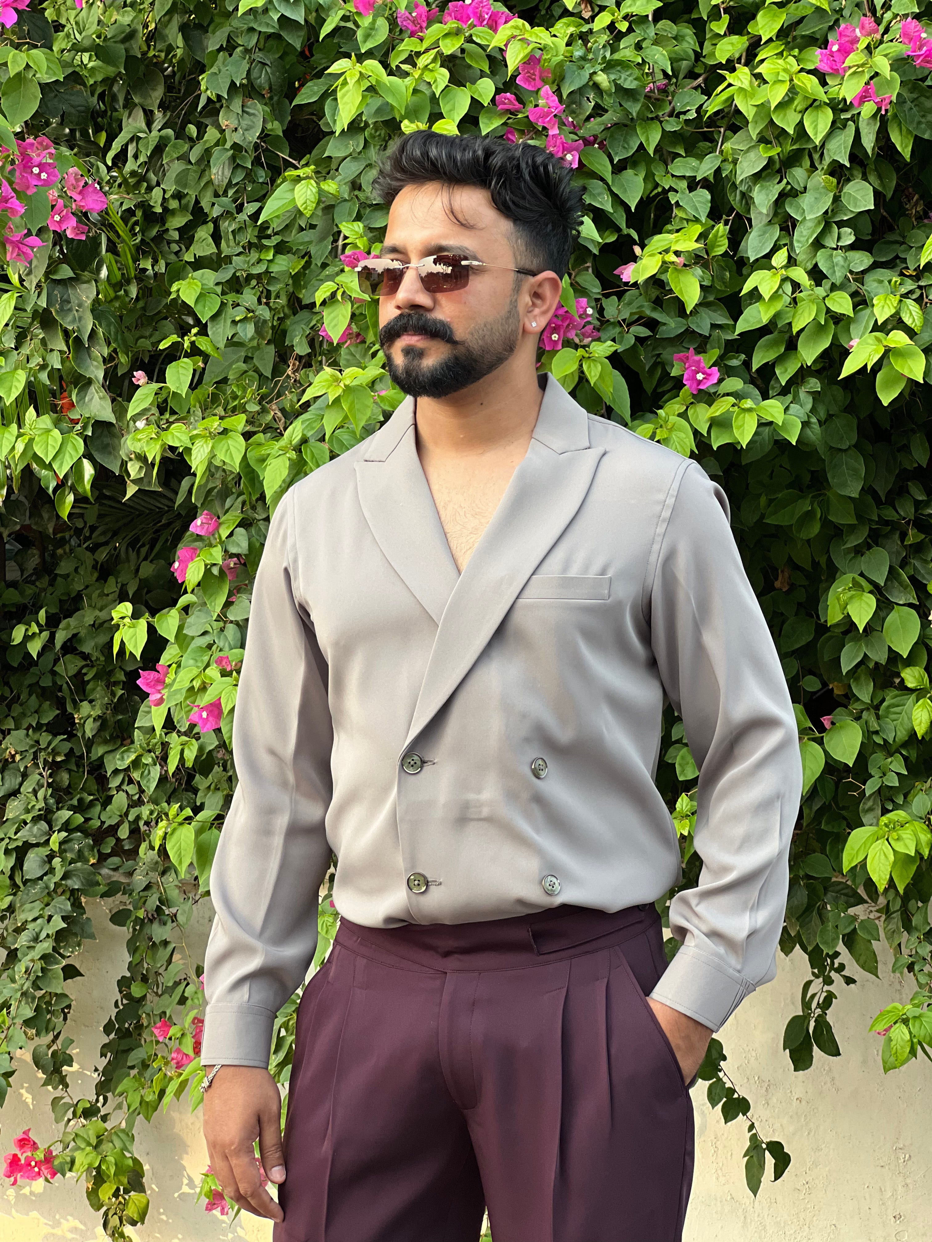 Blazer structure shirt