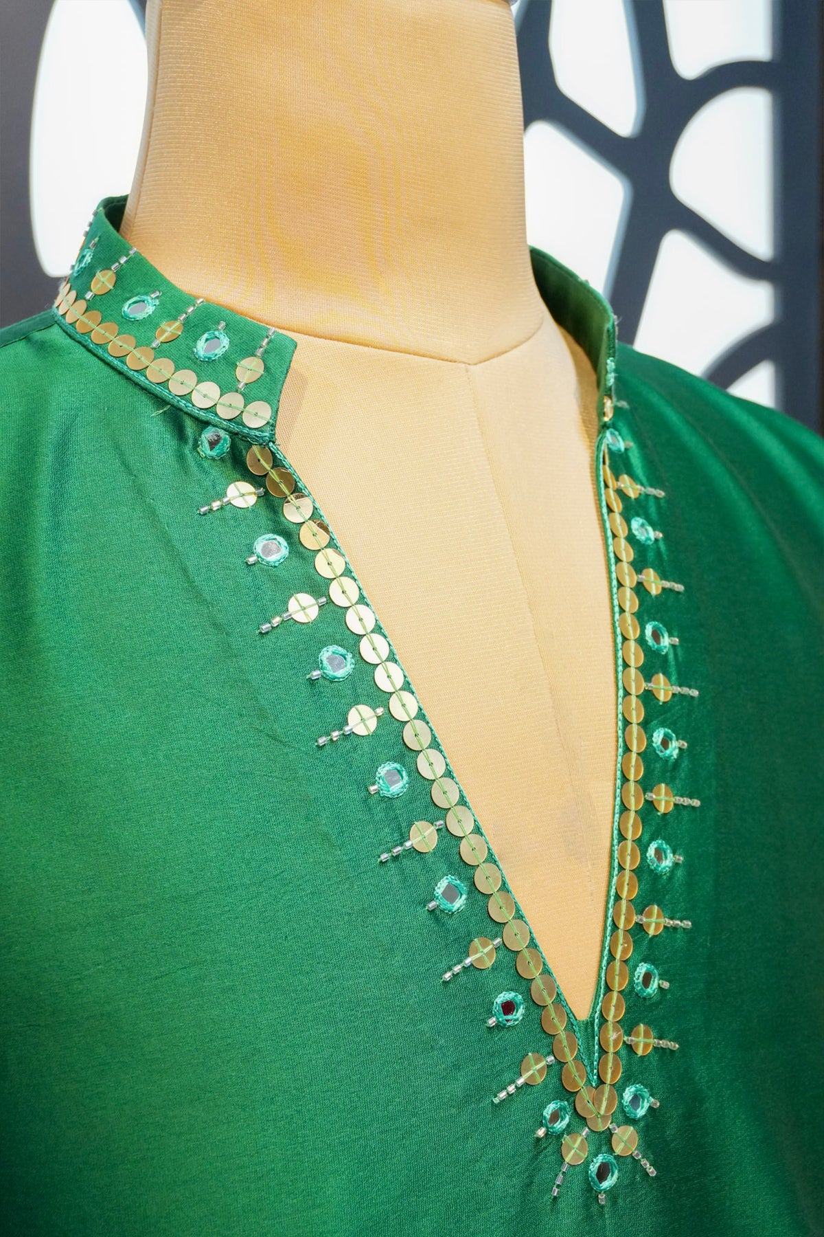 Ombré Emarld Kurta set