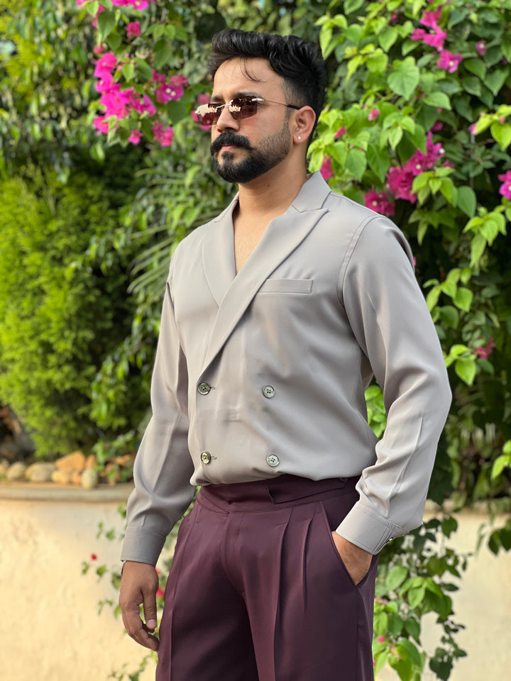 Blazer structure shirt