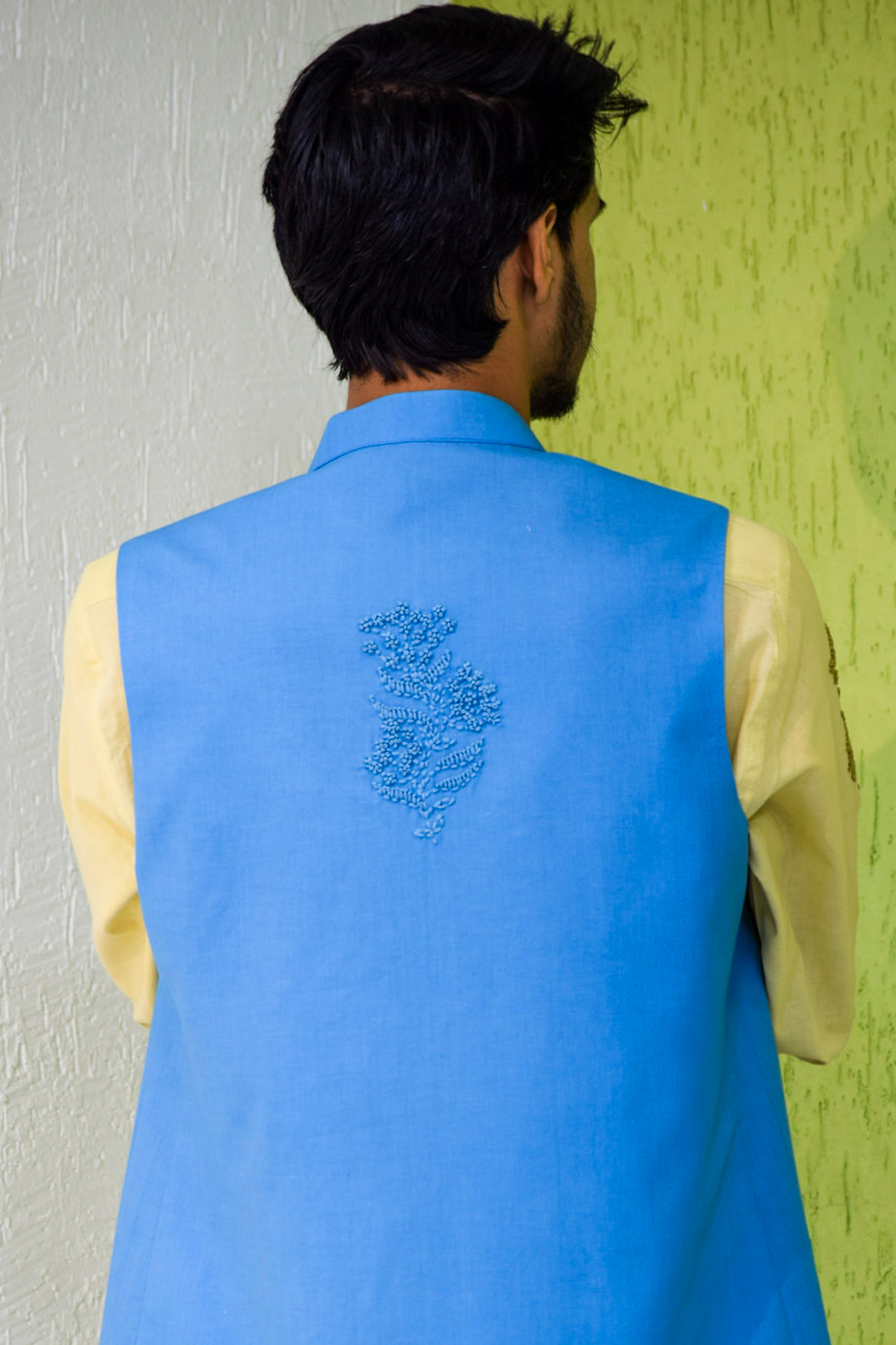 Kurta with Nehru Jacket and Trousers