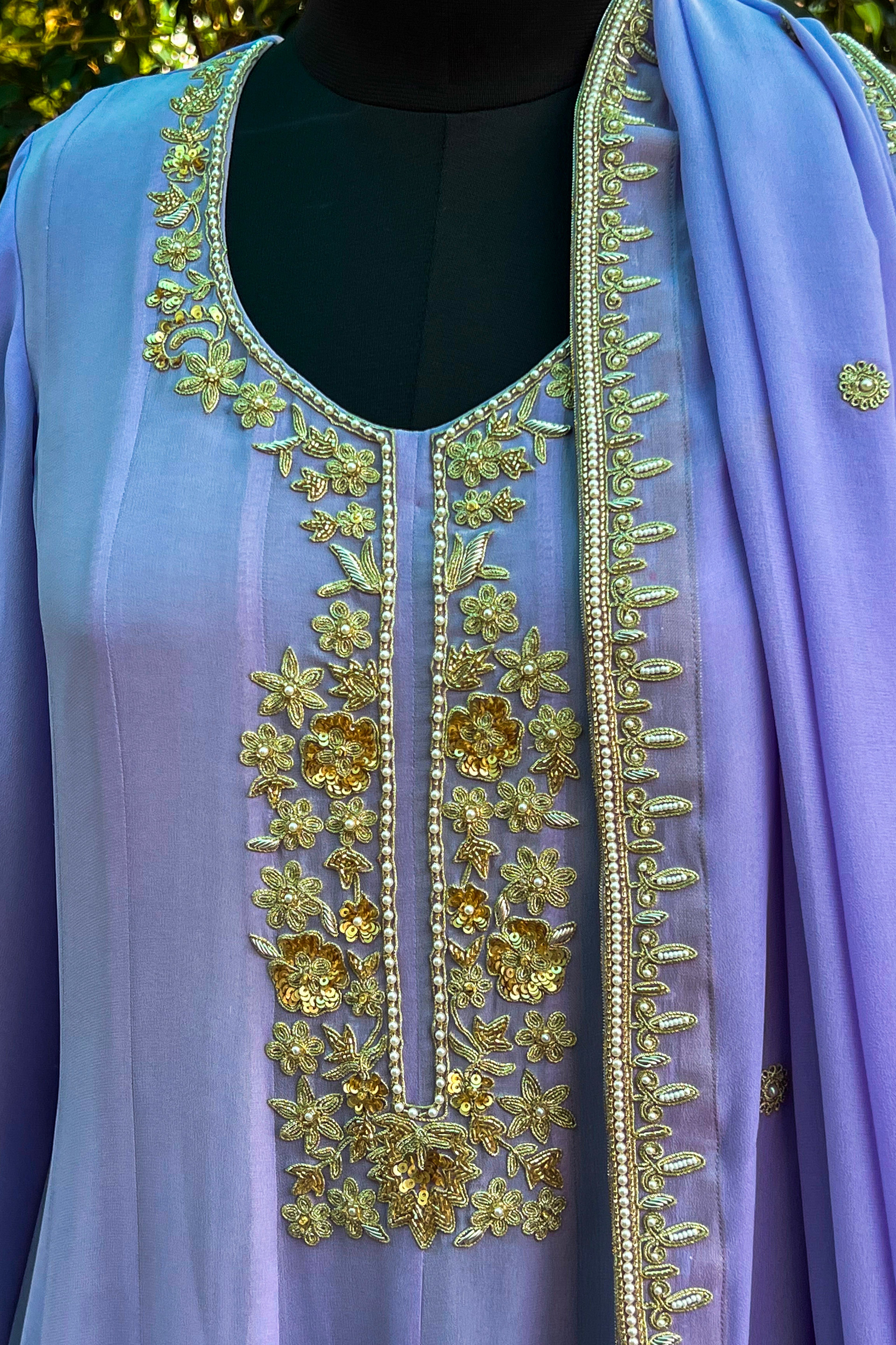 Sehar Anarkali Set