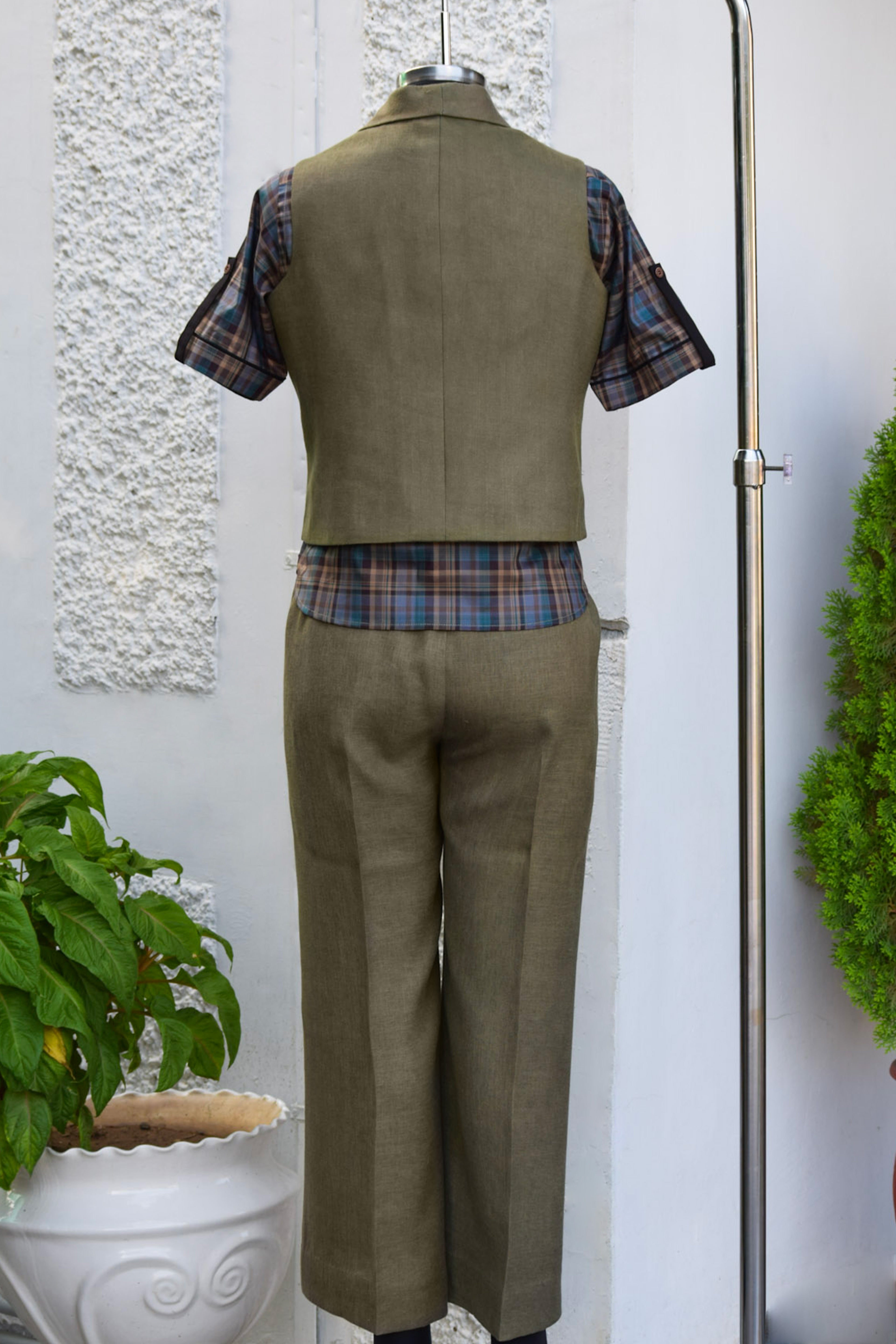 Olive Three-Piece Ensemble