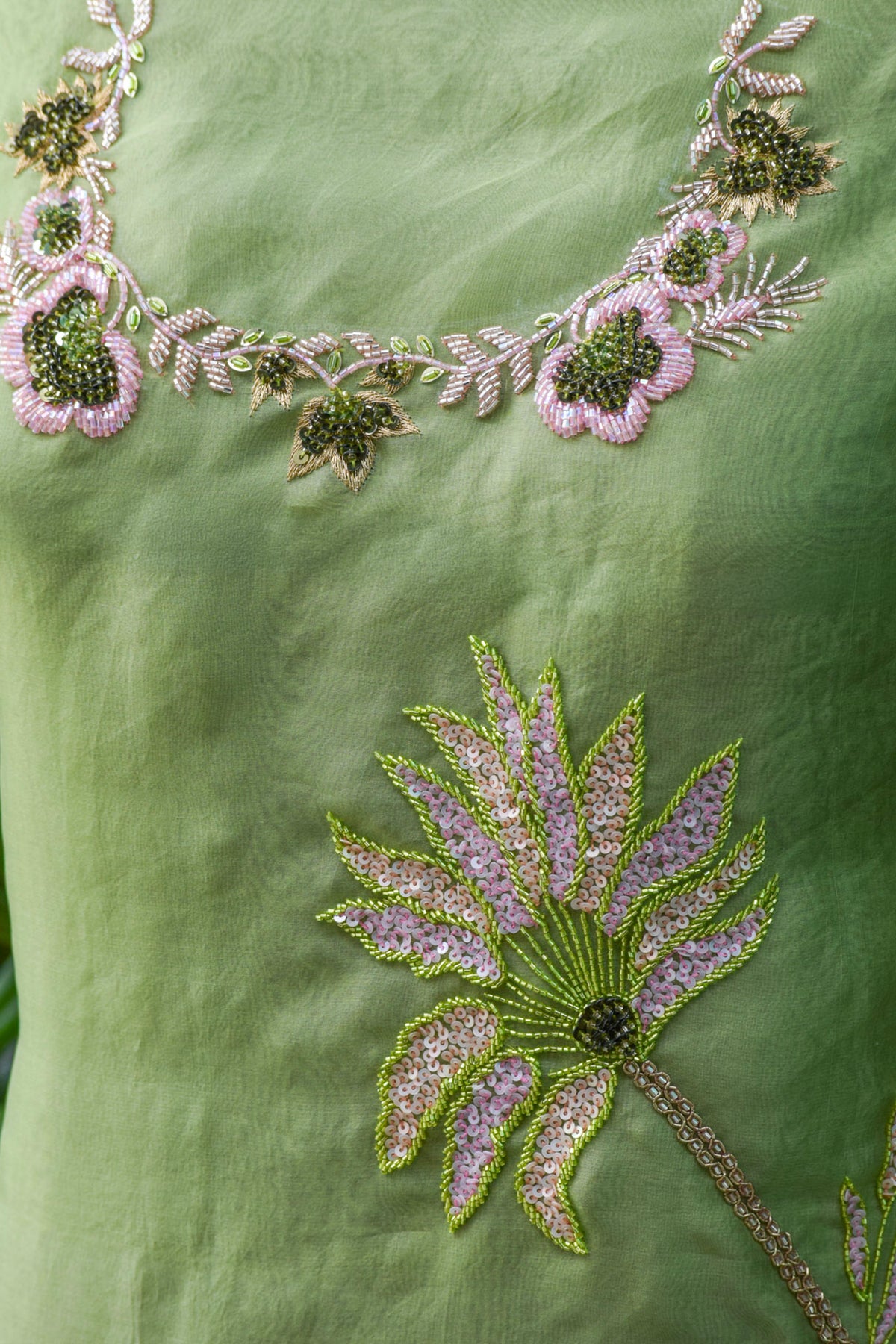 Malhaar Organza Co-Ord Set