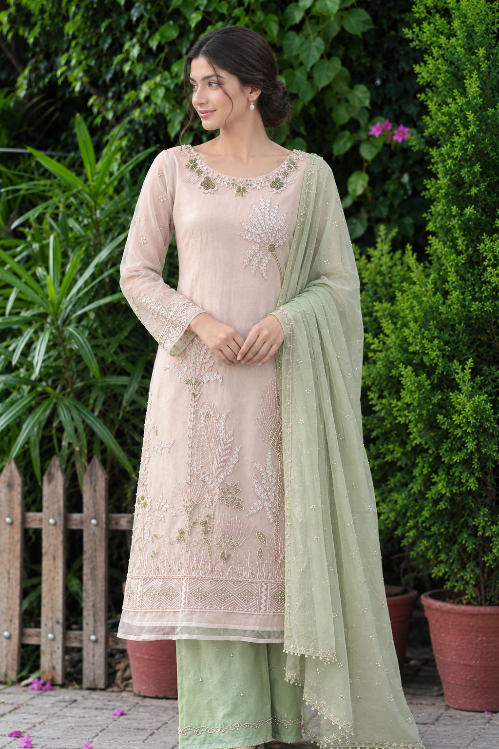Malhaar Organza Co-Ord Set