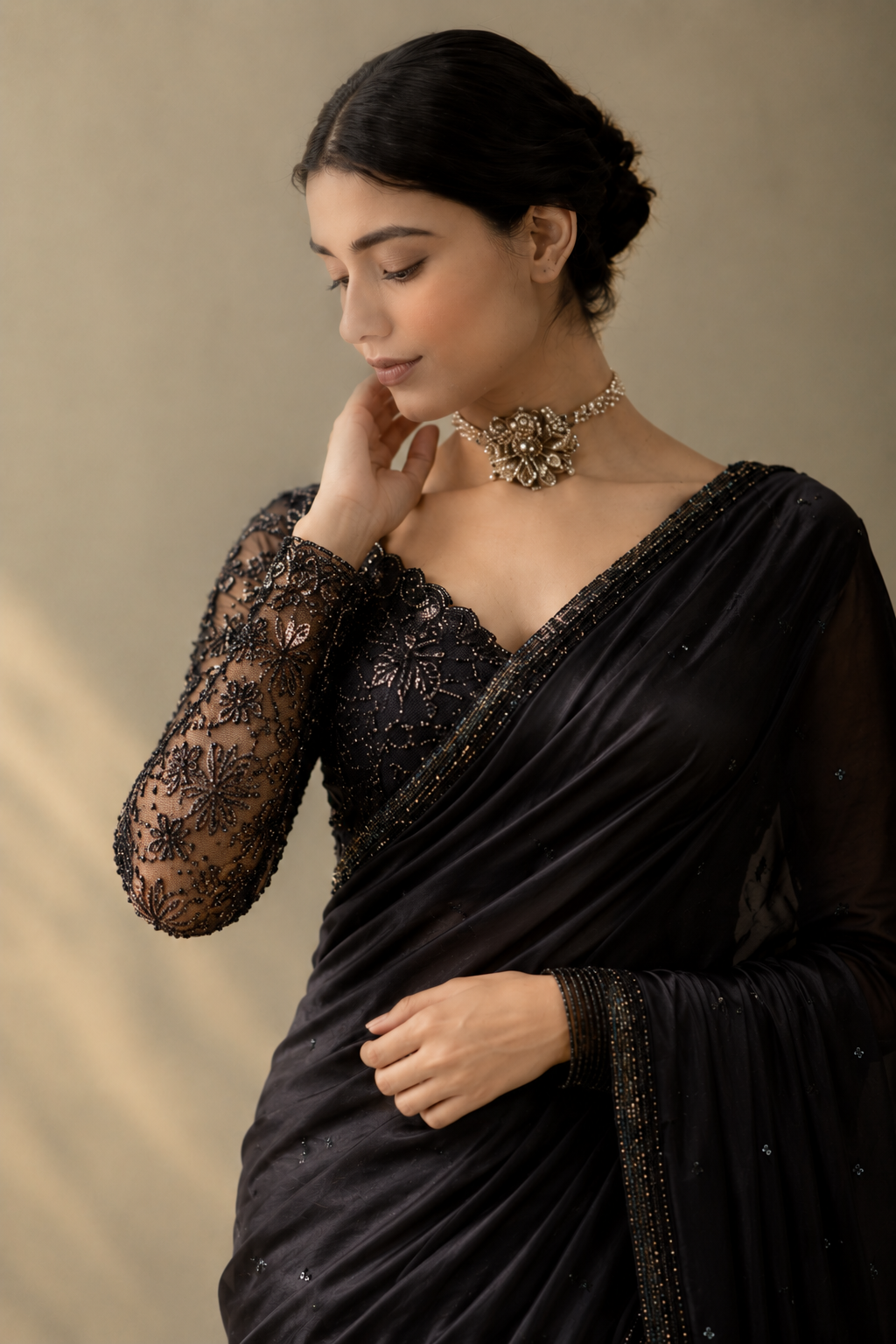Nishaa Chinon Saree