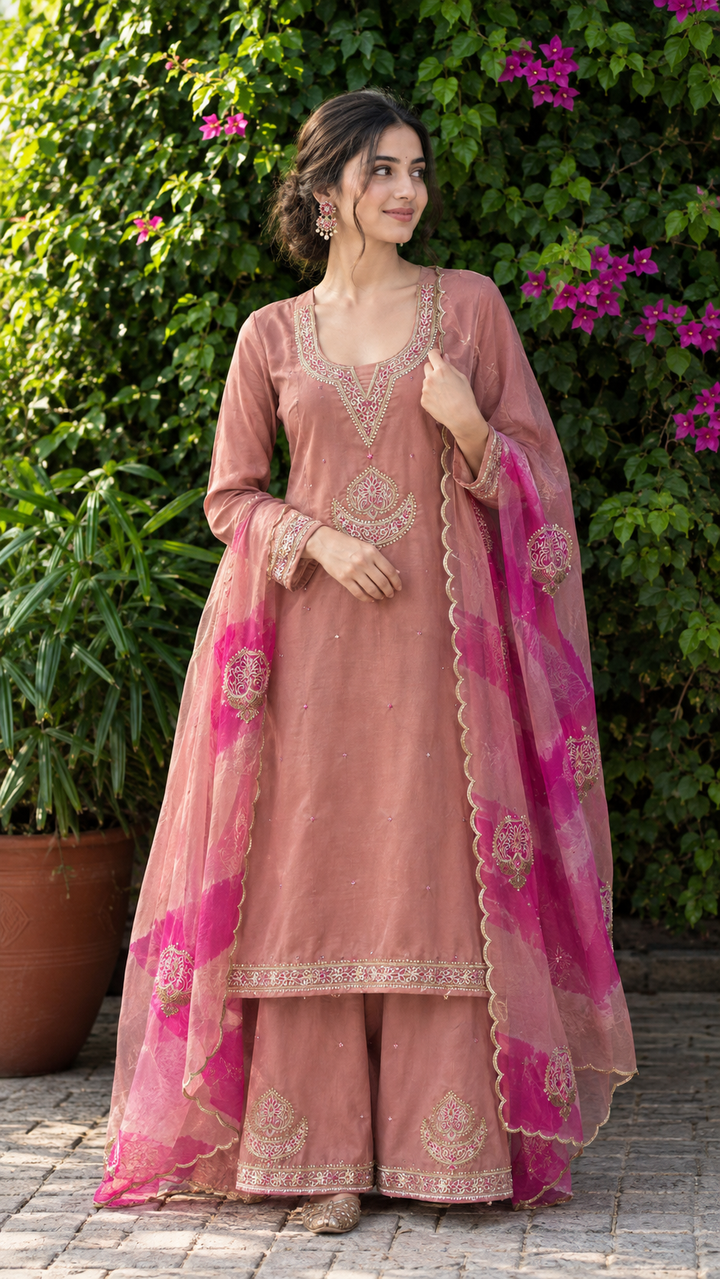Ada three piece suit set