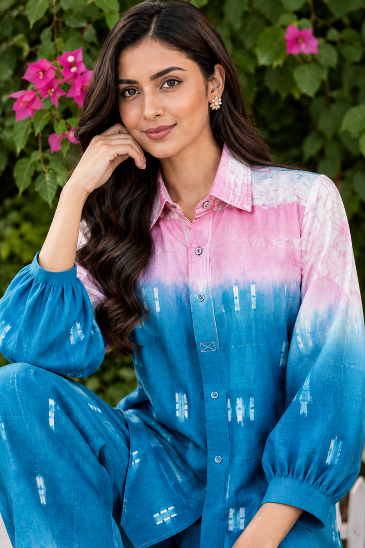 Anvi Shibori Co-Ord set