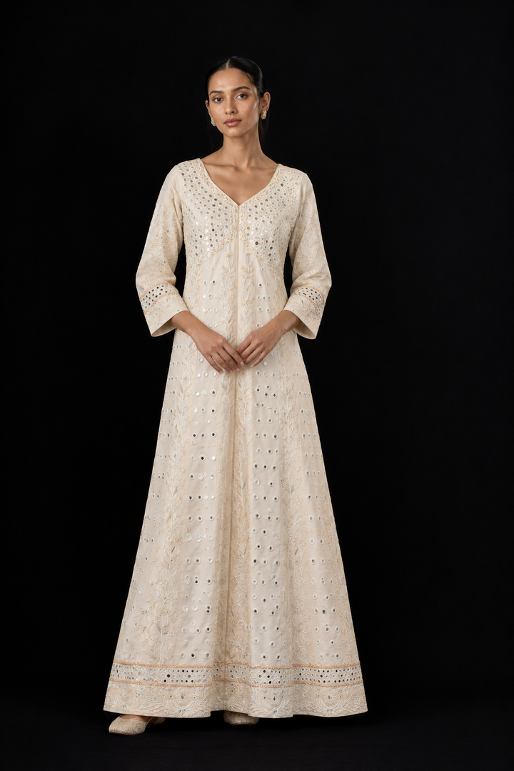 Ruhi Mirrorwork Anarkali