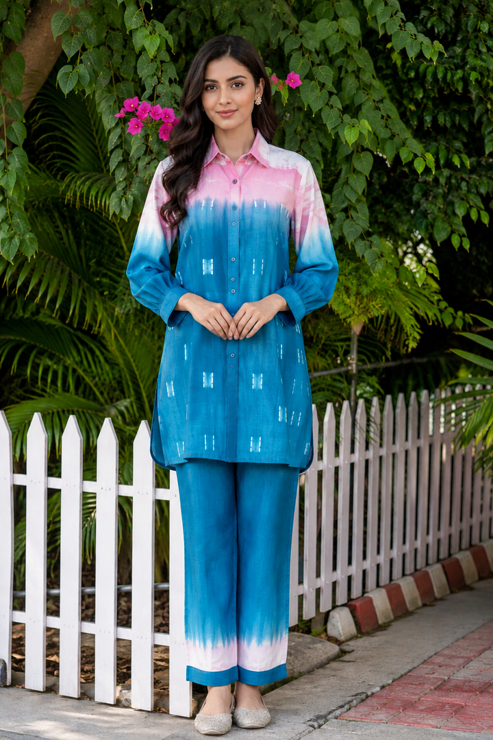 Anvi Shibori Co-Ord set
