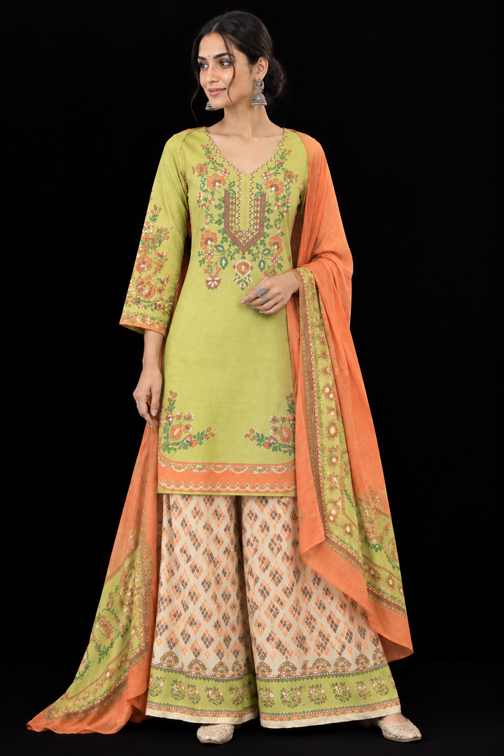 Anika three-Piece suit set