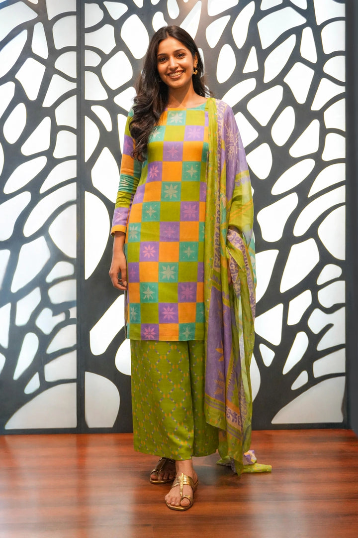 Kavya three-Piece suit set